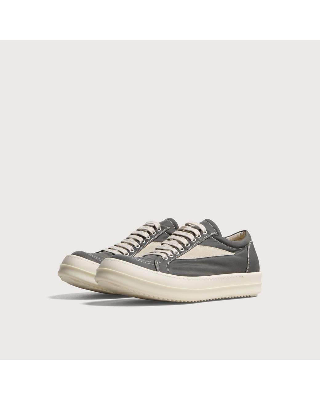 Rick Owens White Vintage Sneaks