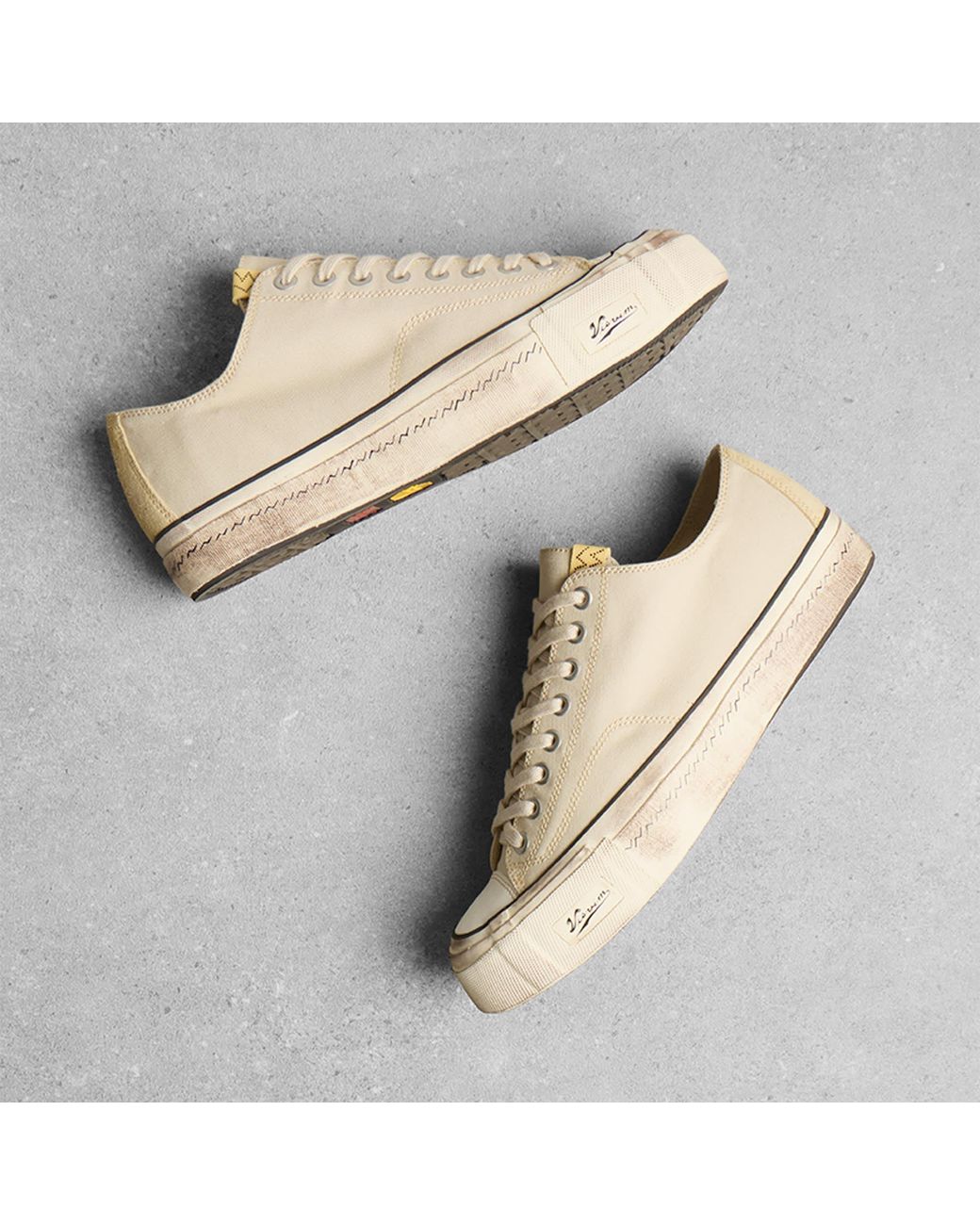 Visvim Natural Skagway Lo G.Patten Sneakers for men