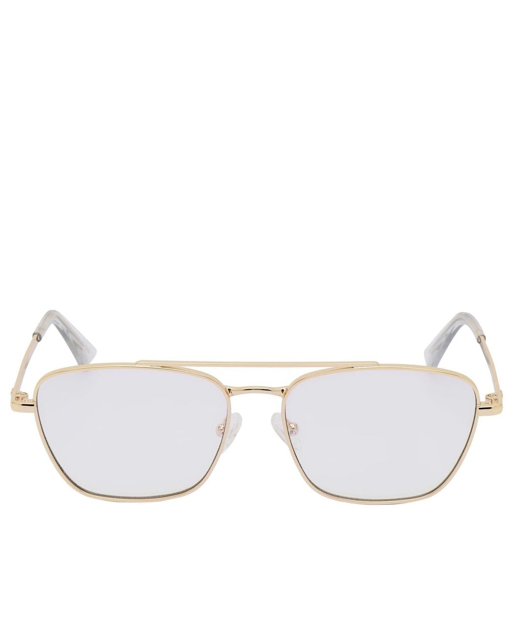 Le Specs White Diametric Light Glasses