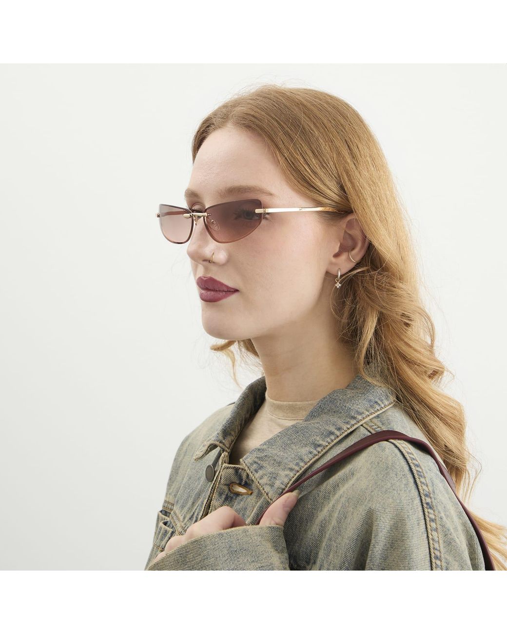 Le Specs Pink Bubbles Sunglasses