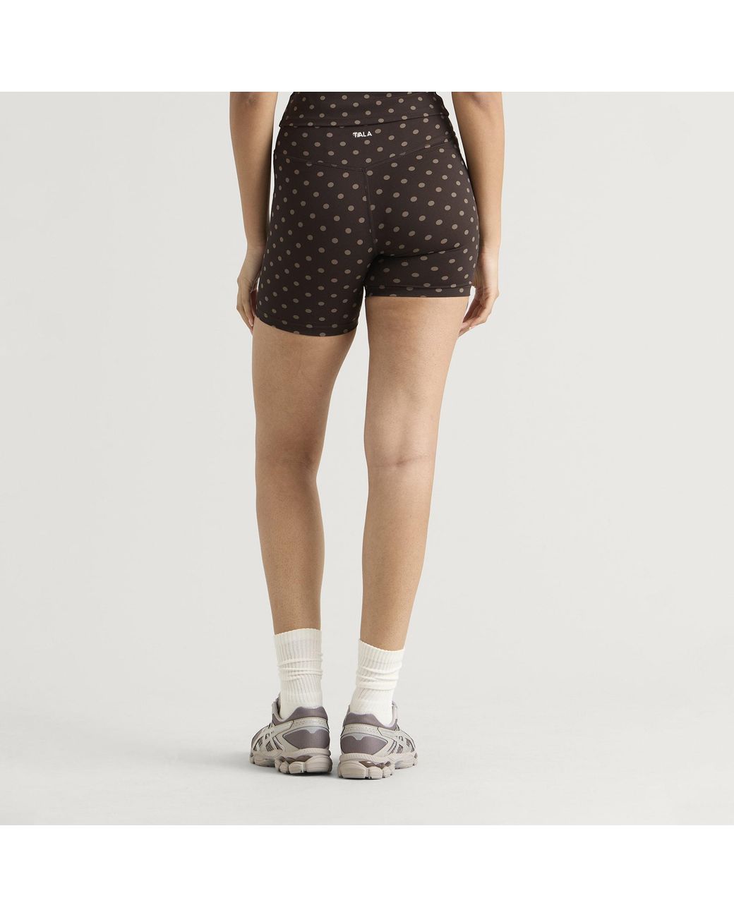 Tala Gray Dayflex Wrap Cycling Shorts