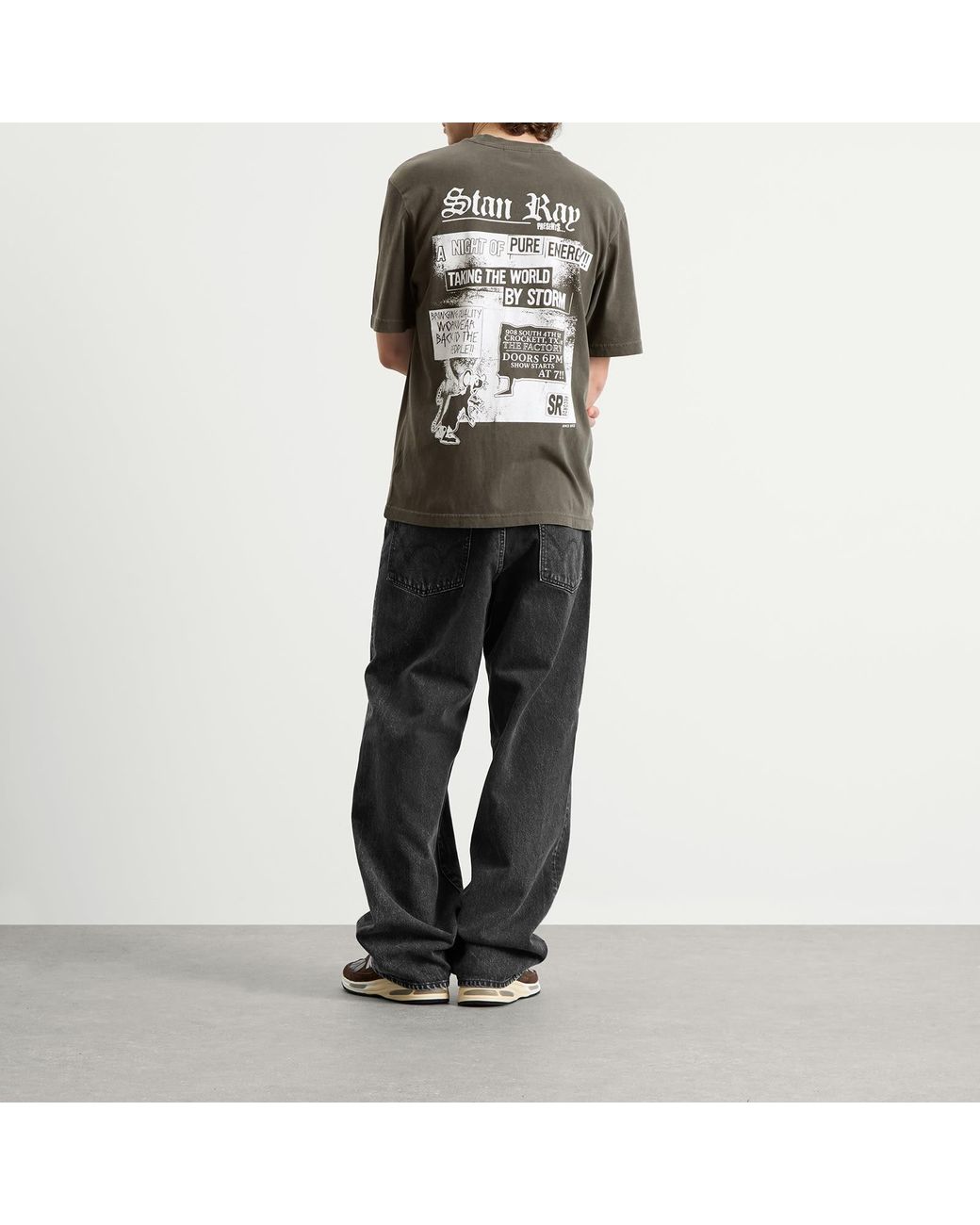 Stan Ray Gray Hardcore T-Shirt for men