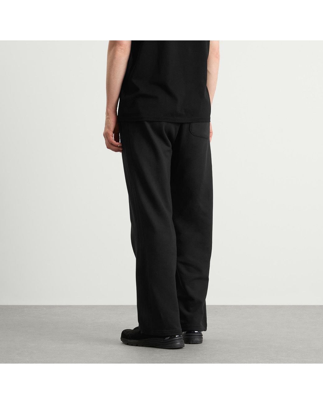 New Balance Black Athletics French Terry Pant for men