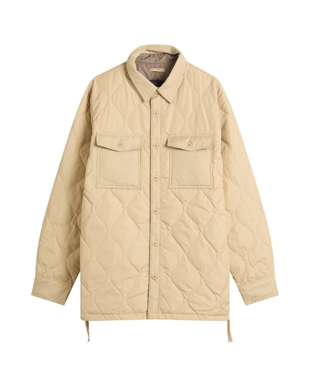 Taion Natural Military Down Shirt for men