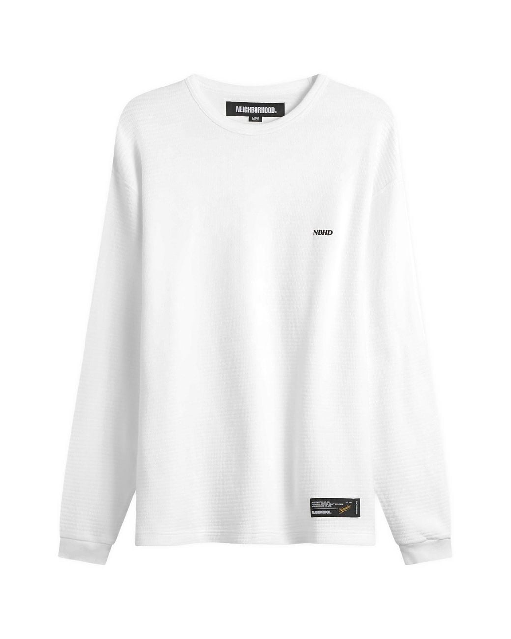 トップス NEIGHBORHOOD WAFFLE CREWNECK 25AW Neighborhood Waffle Crewneck in White for Men | Lyst