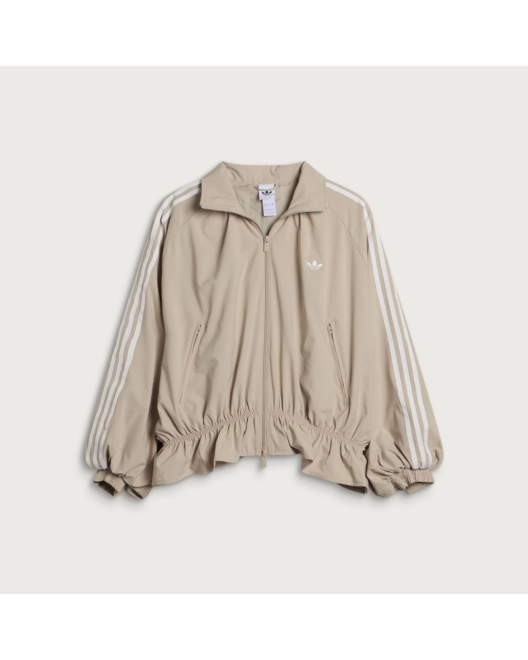 Adidas Natural Blousy Oversized Track Top