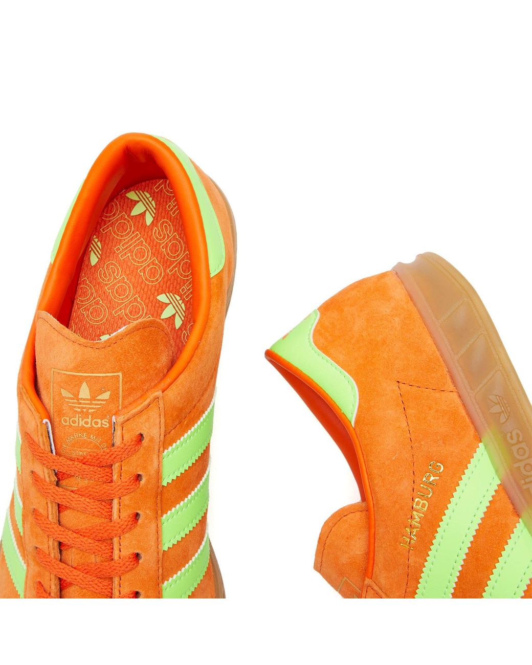 adidas gazelle silver green womens adidas Originals Hamburg Trainers  LaMarc Sports