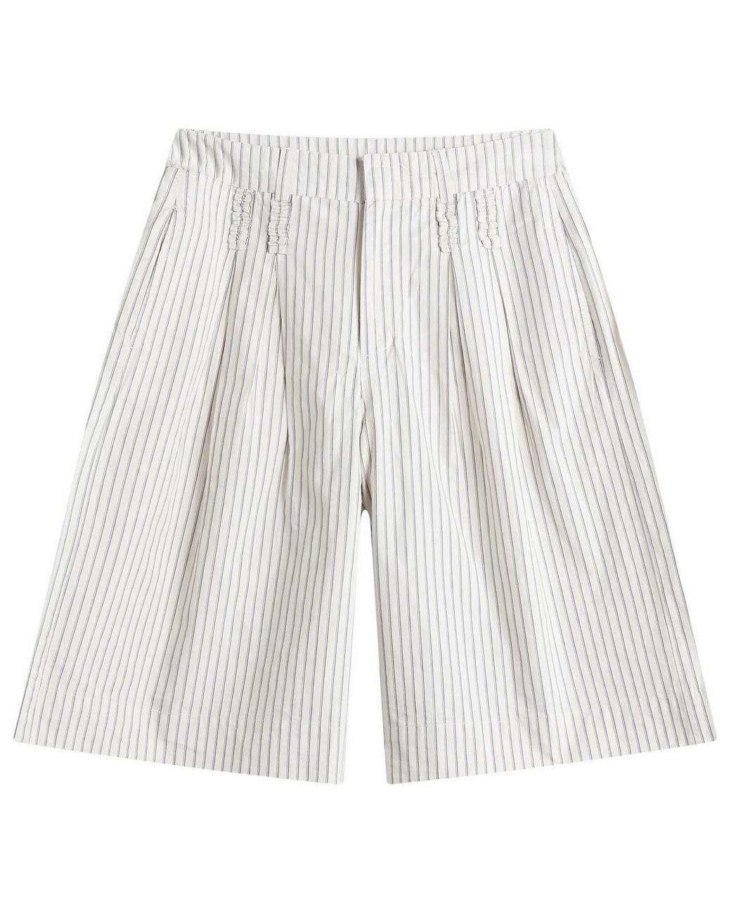 Damson Madder White Ambrosia Shorts