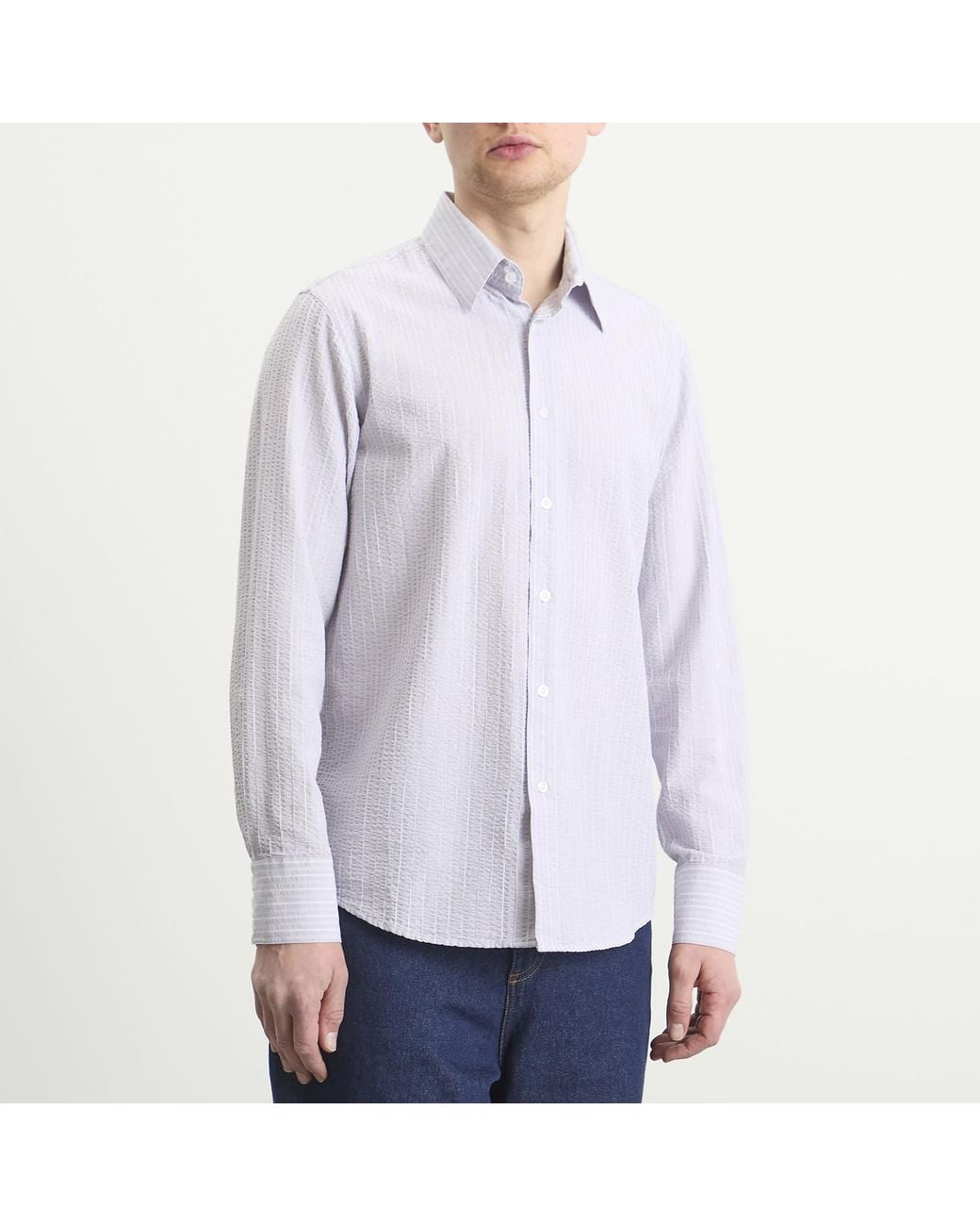 Carter Young White Business Shirt for men