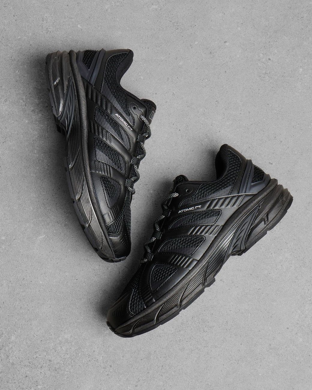 Anima Black Atomic Sneakers for men