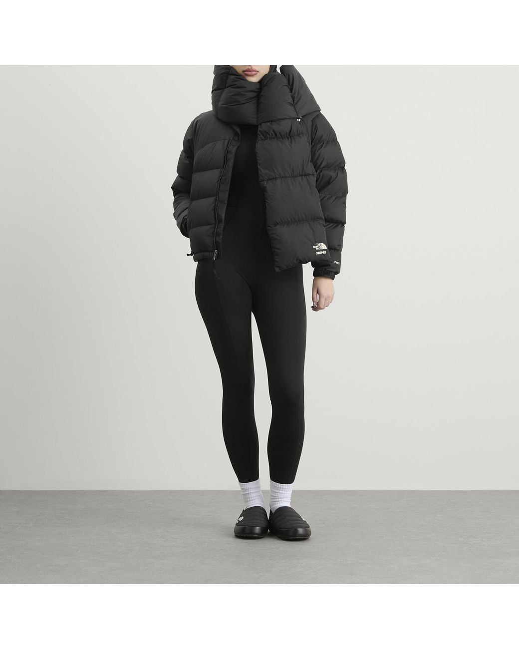 The North Face Gray X Skims Scarf