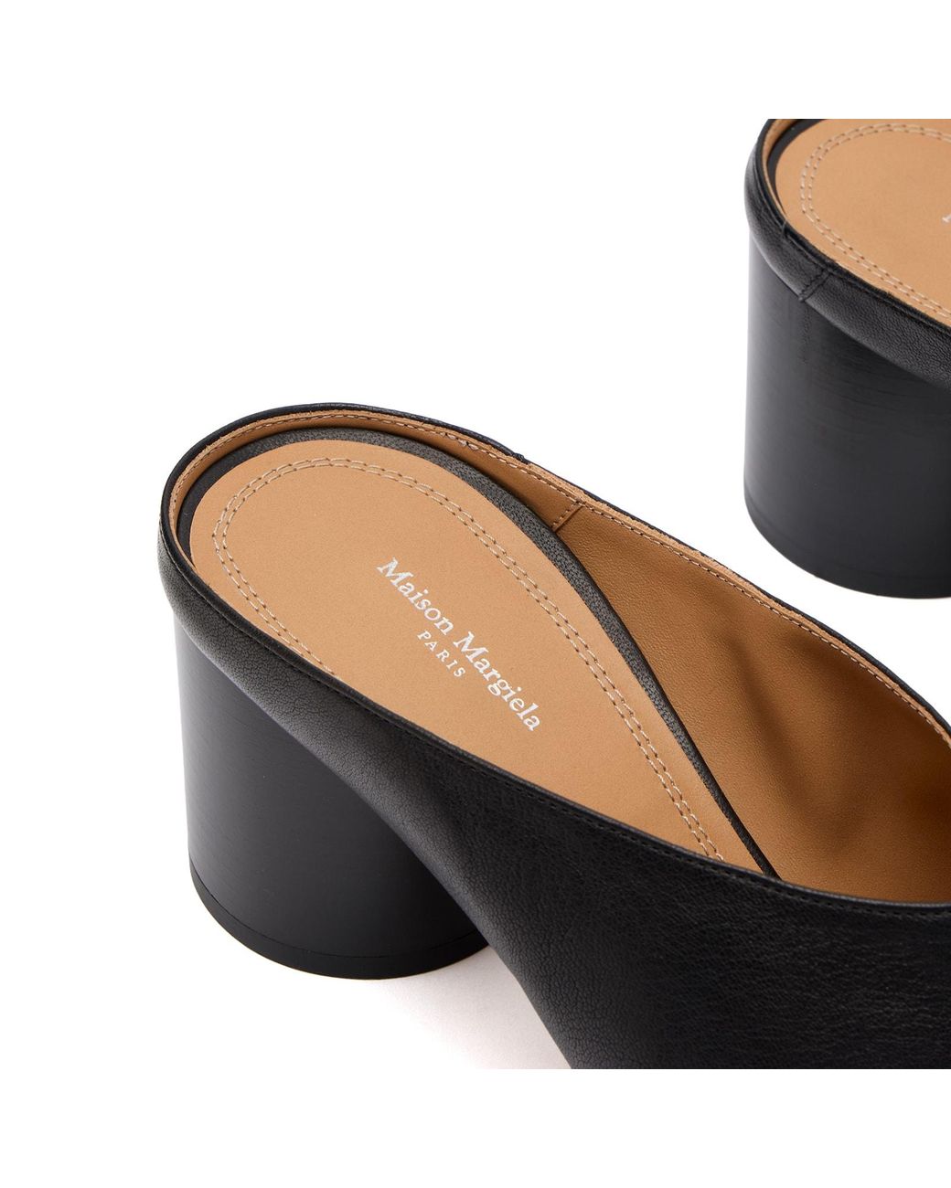 Maison Margiela Black Tabi Pump Mules