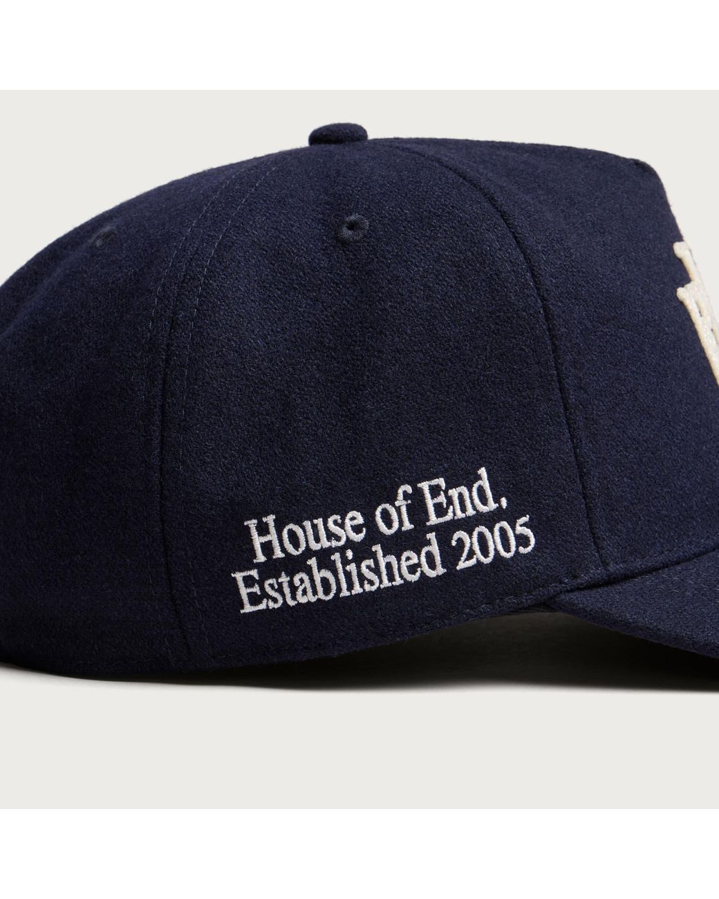 END. Blue Monogram Hitch Lc Cap