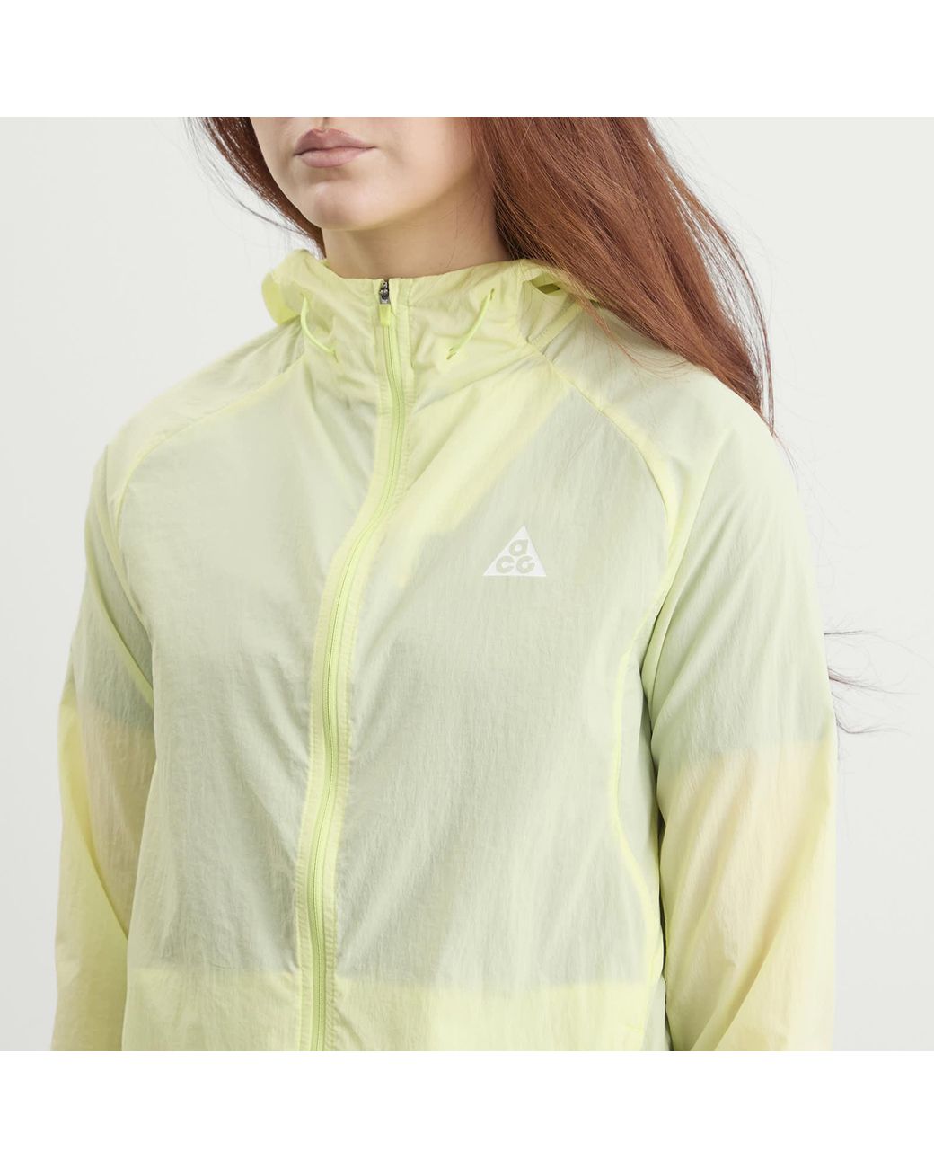 Nike Yellow Acg Trail Repel Jacket