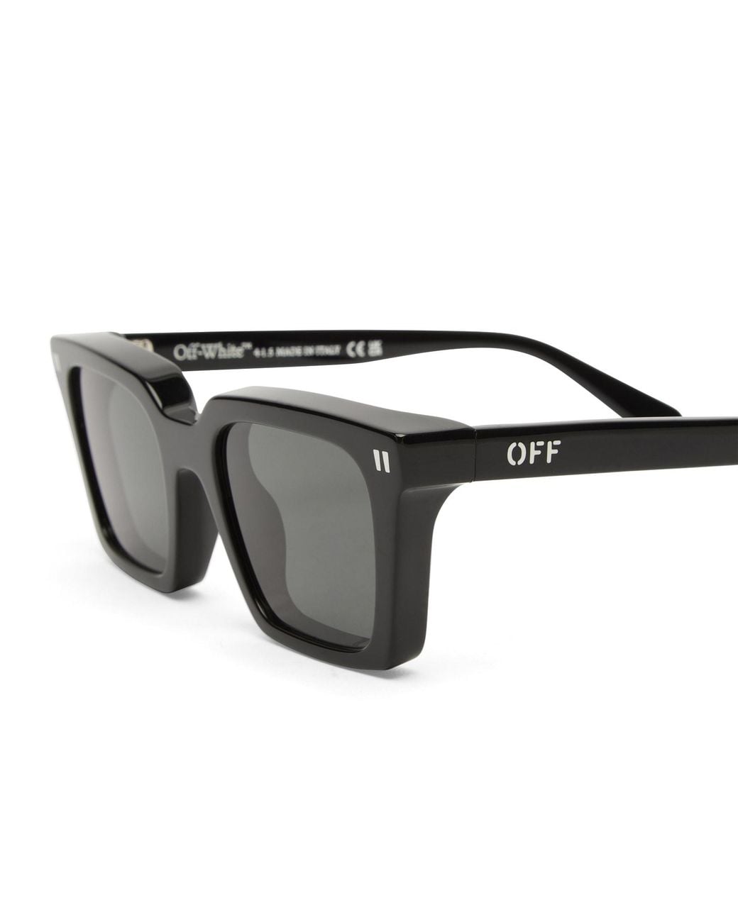 Off-White c/o Virgil Abloh Gray Reno Sunglasses