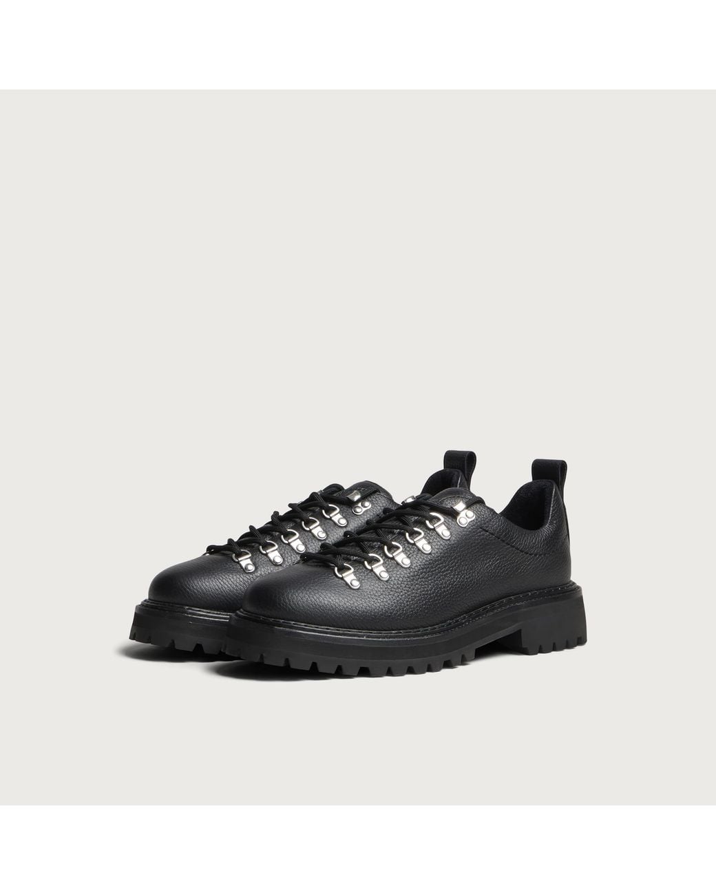 G.H.BASS Black Mason Hiker Low Boot for men