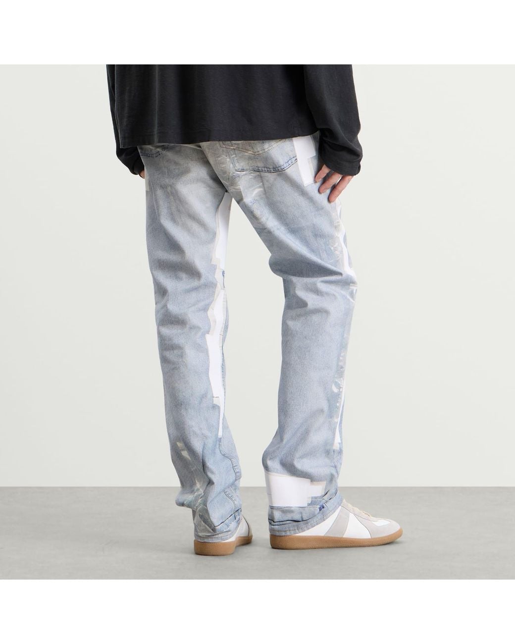 Acne Blue 1996 Tlo Tape Jeans for men