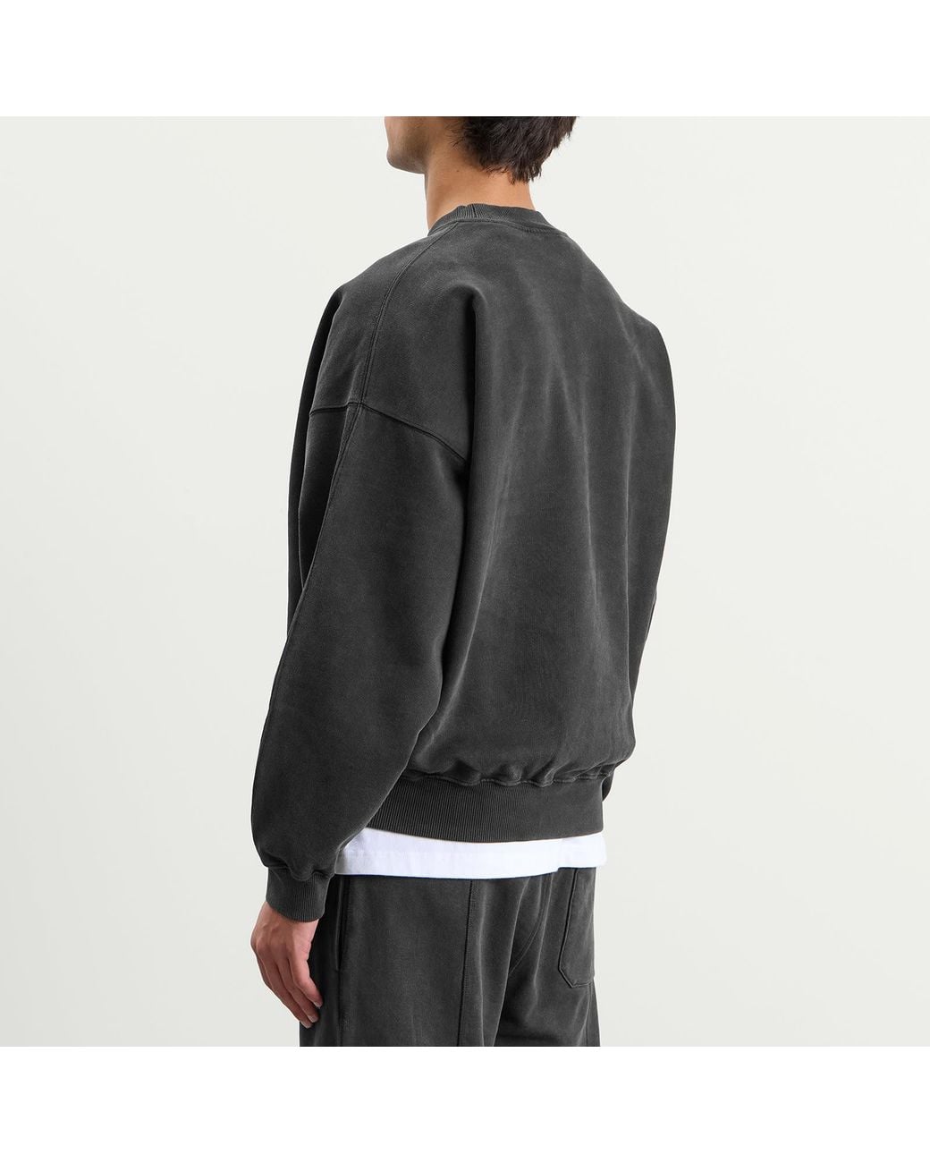 Cole Buxton Black Mini Logo Sweatshirt for men