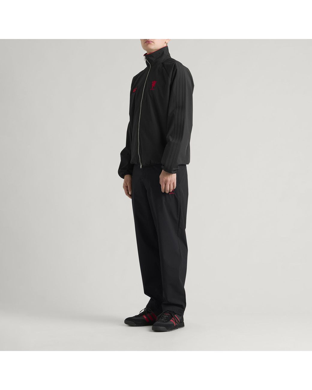 Adidas Black Spezial Manchester United Fc Track Pant for men