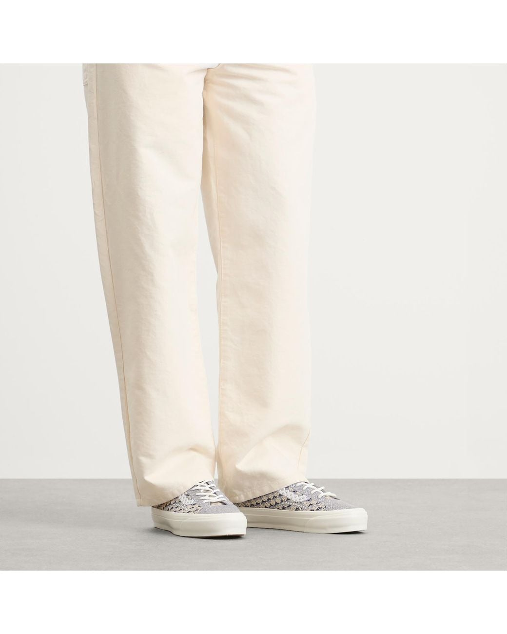 Vans White Lx Old Skool 36 Ek Sneaker