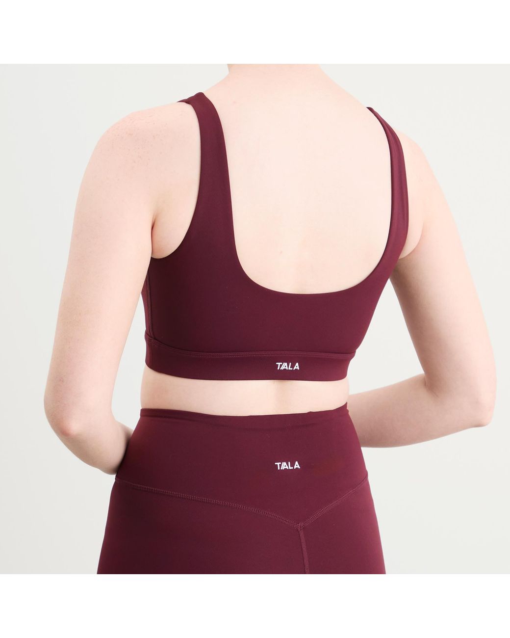 Tala Purple Dayflex Essential Square Neck Bra