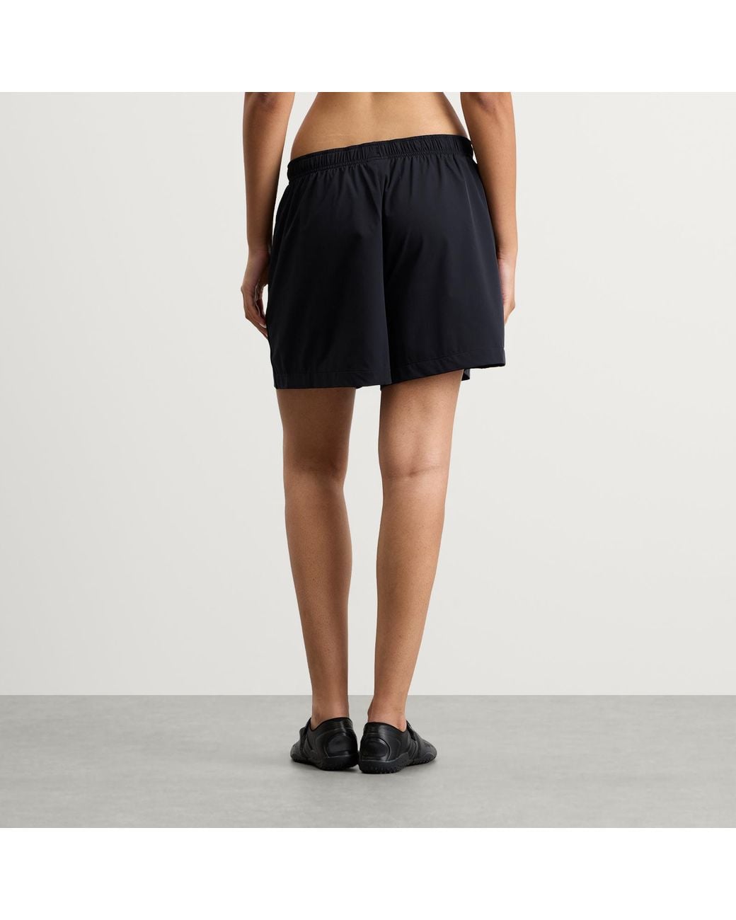 Nike Black X Skims Stretch Nylon Track Shorts 5"