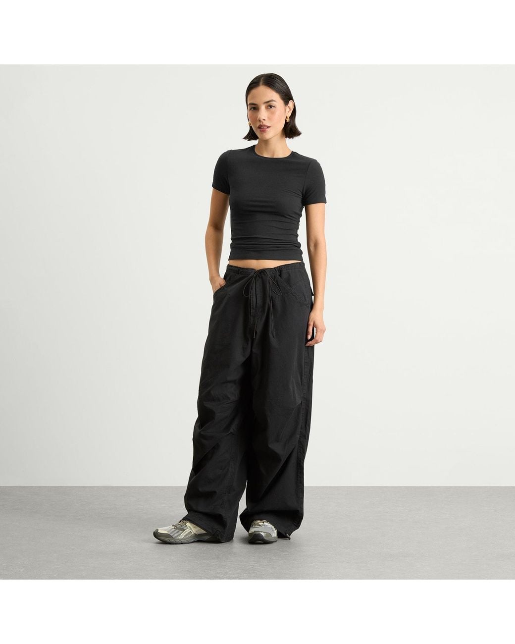 Tala Black 365 Long Line T-Shirt