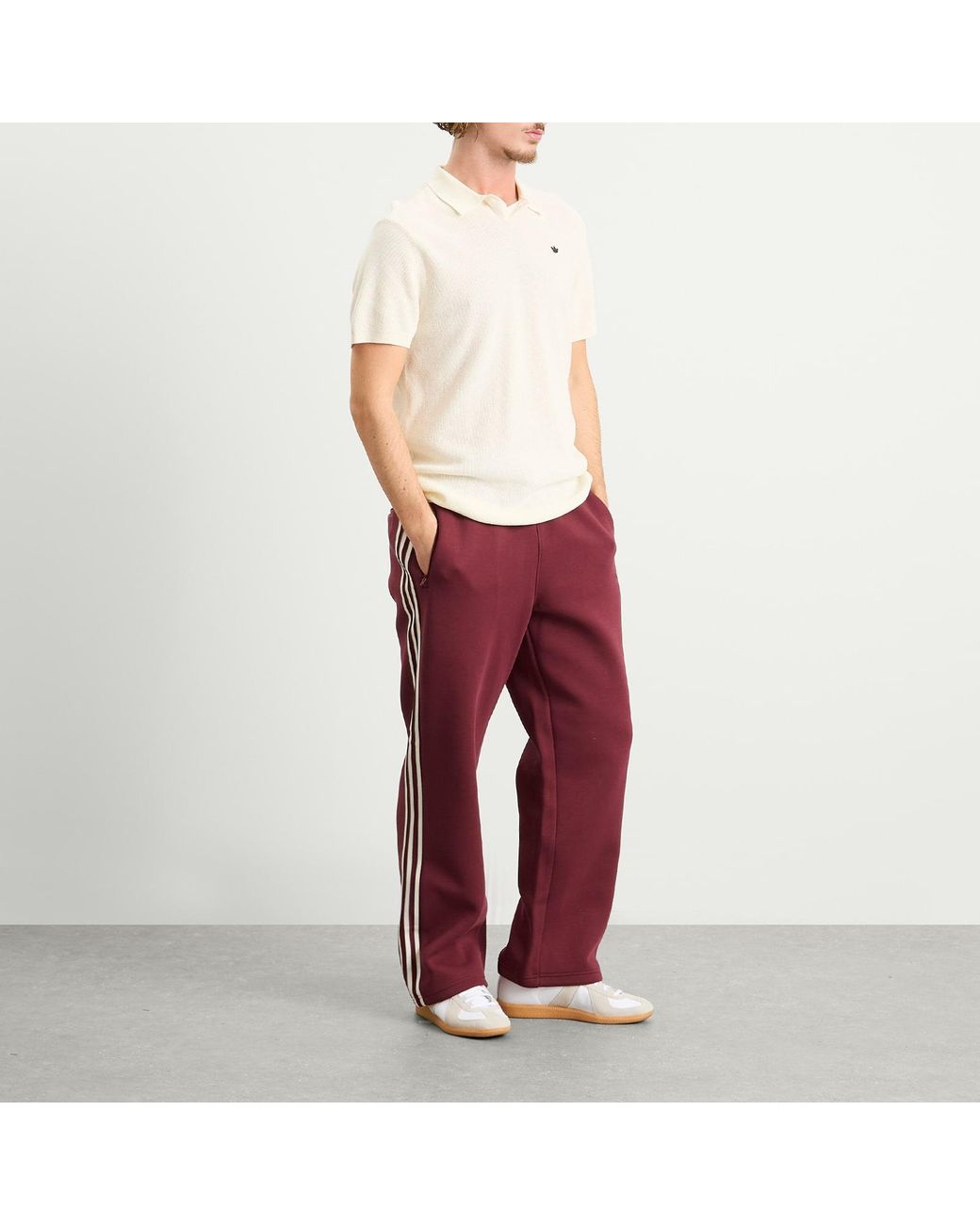 Adidas Red Prem Track Pant for men