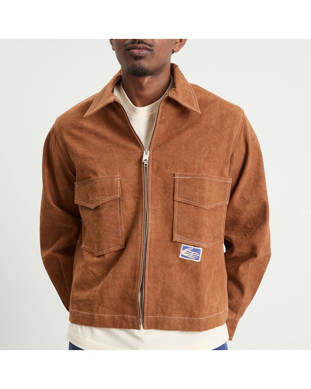 STORY mfg. Story Mfg 555 Jacket in Brown for Men | Lyst UK