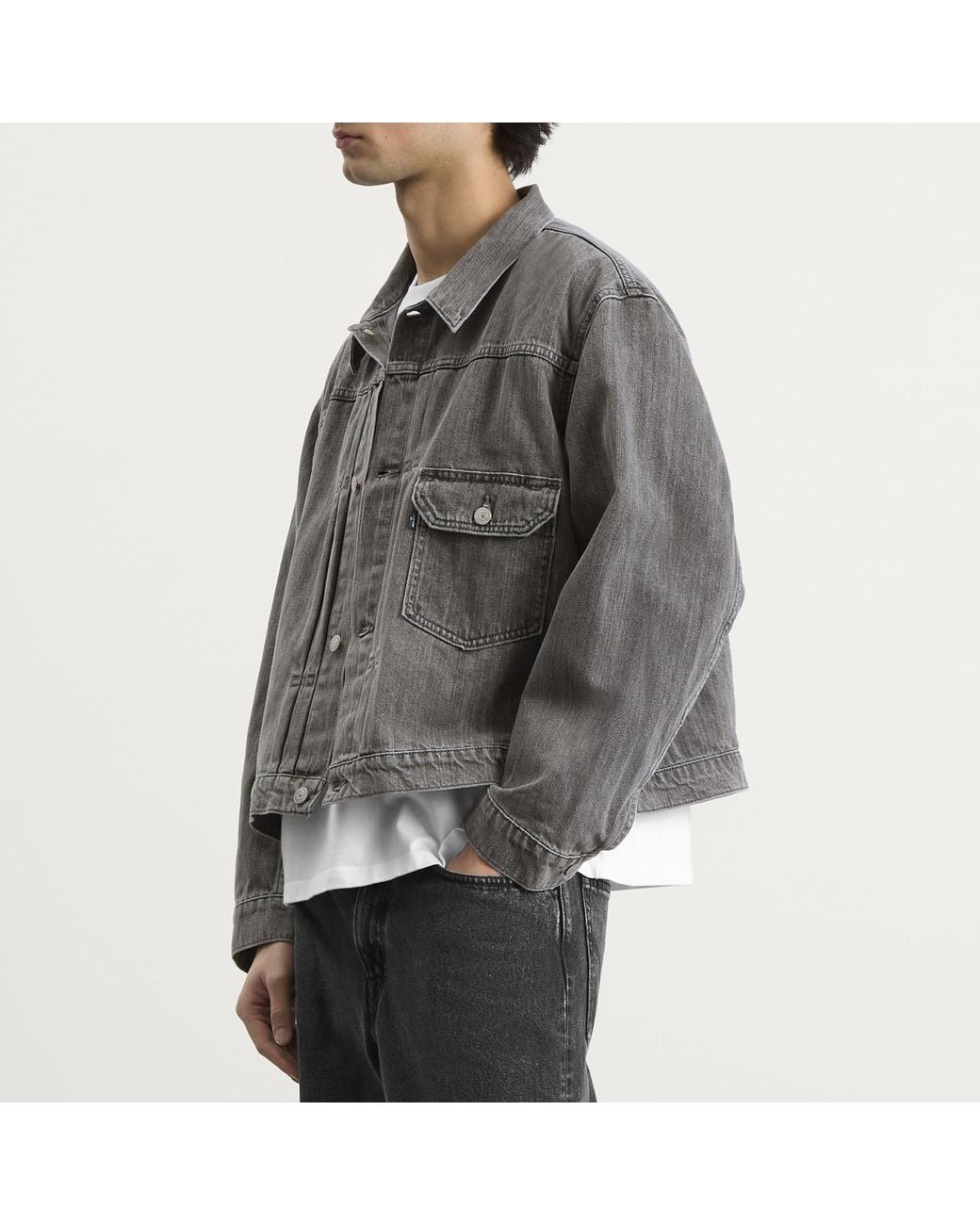 Levi's Gray Tab Type I Trucker Jacket for men