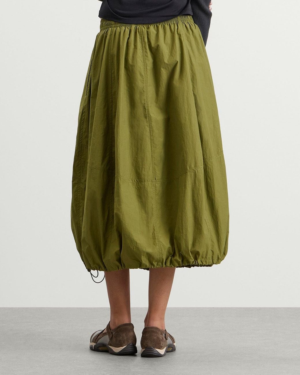 YMC Parachute Skirt in Green | Lyst