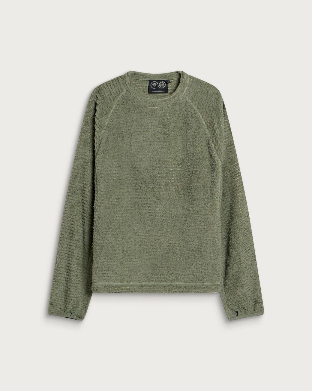Purple Mountain Observatory Green Primaloft Ursa Pullover Sweatshirt for men