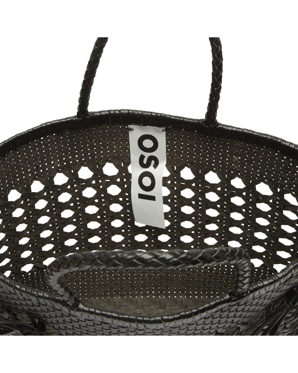 OSOI Black Biscuit Tote Bag