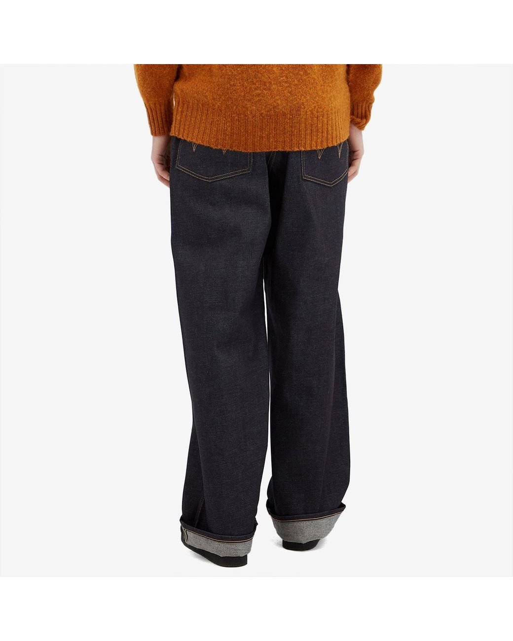 Edwin Indigo Selvage Denim Wide-Leg Pants in Blue for Men | Lyst Edwin Indigo Selvage Denim Wide-Leg Pants in Blue for Men | Lyst