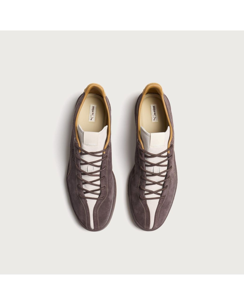 PUMA Brown X Le Père Suede Sneakers for men