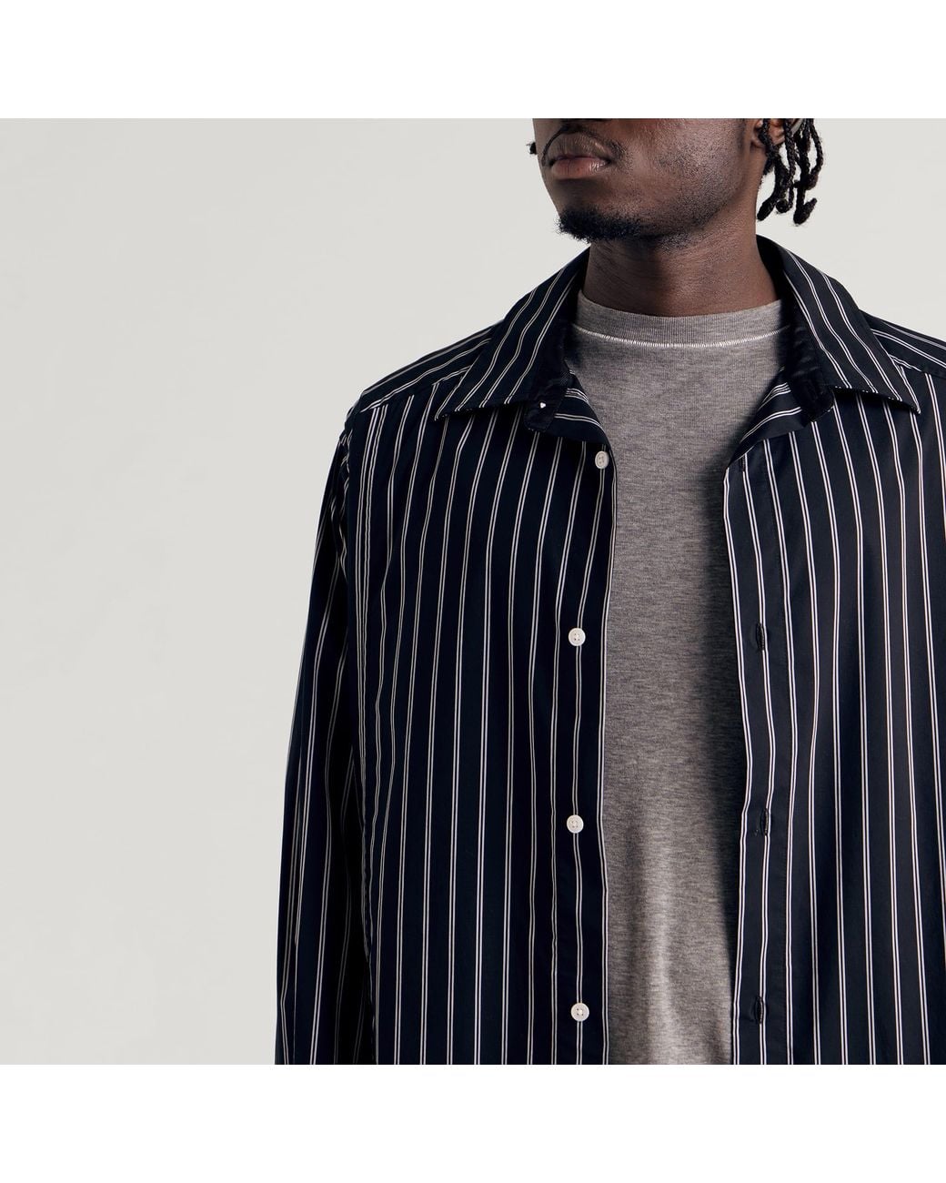 Samsøe & Samsøe Black End. X Saarch Kx Shirt for men