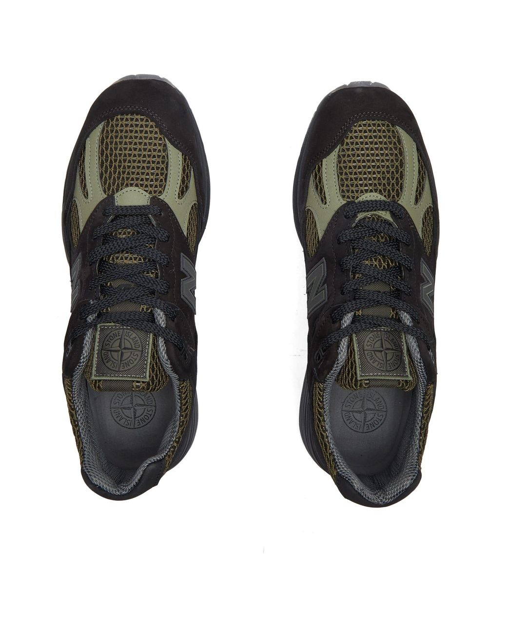 New Balance X Stone Island 991v2 Sneakers in Black for Men New Balance X Stone Island 991v2 Sneakers in Black for Men