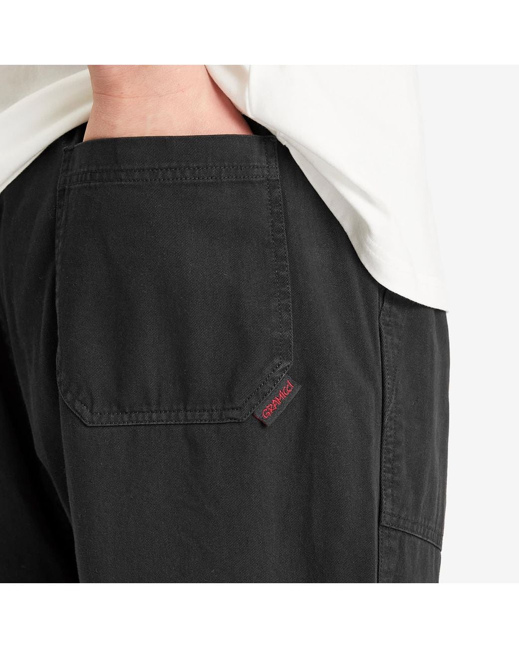 Gramicci Loose Tapered Ridge Pant in Black for Men | Lyst