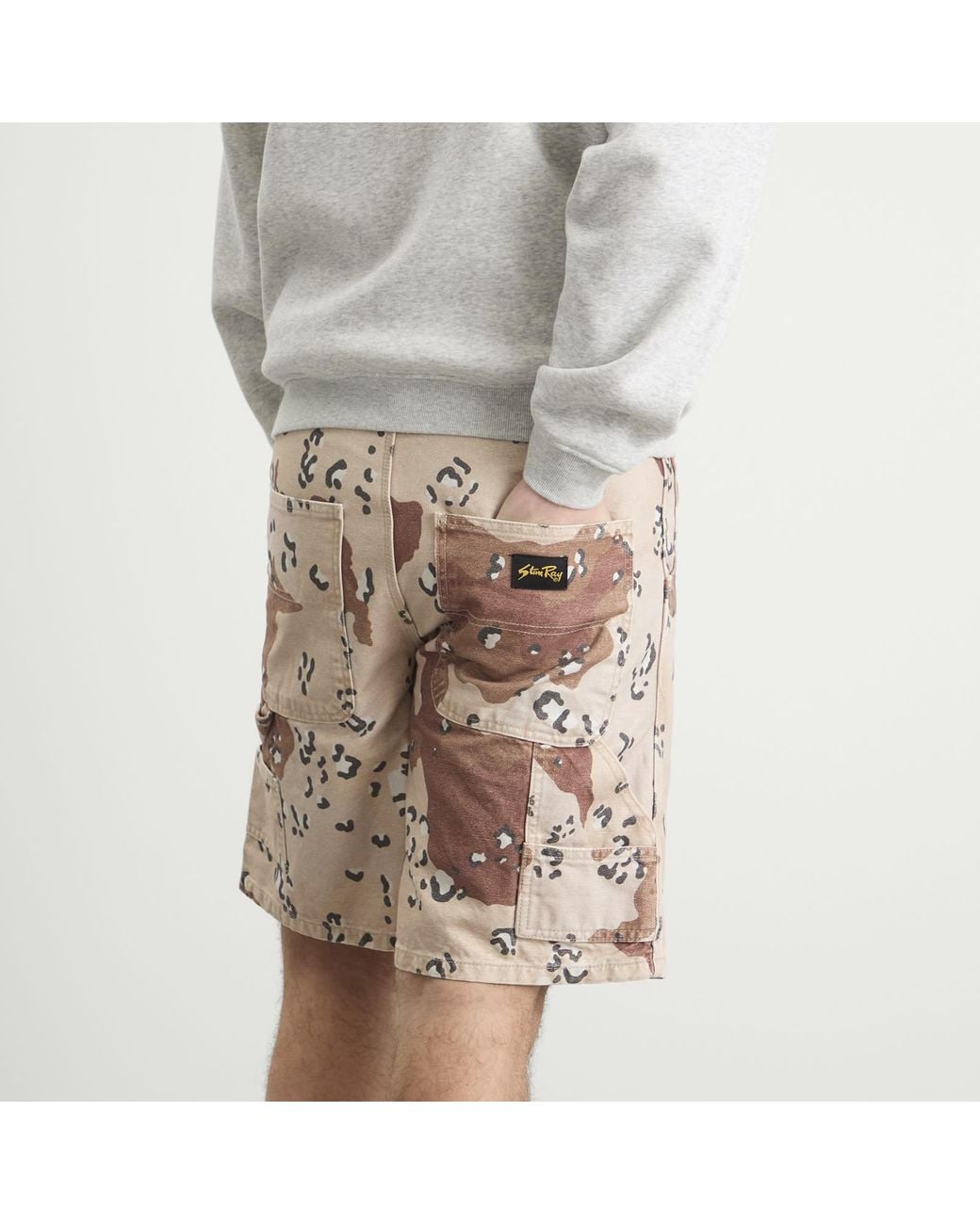 Stan Ray Natural Big Job Shorts for men