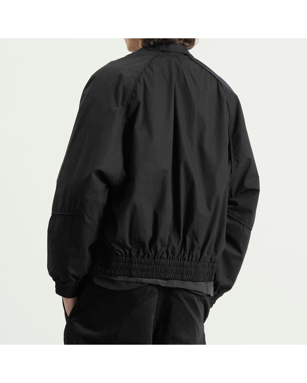 Winora Ruff Rider Willy Chavarria Ruff Rider Track Jacket in Black for Men | Lyst