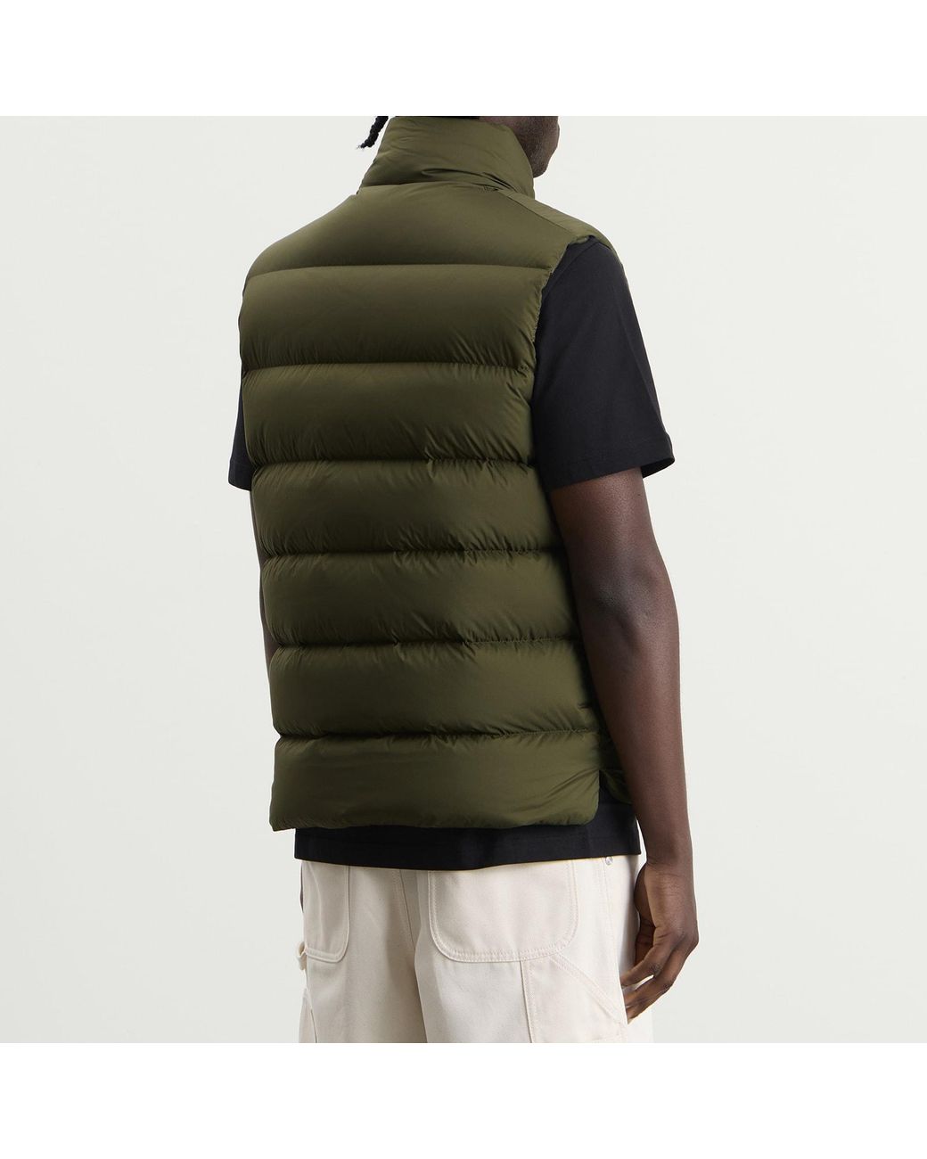Moncler Green Tibb Vest for men