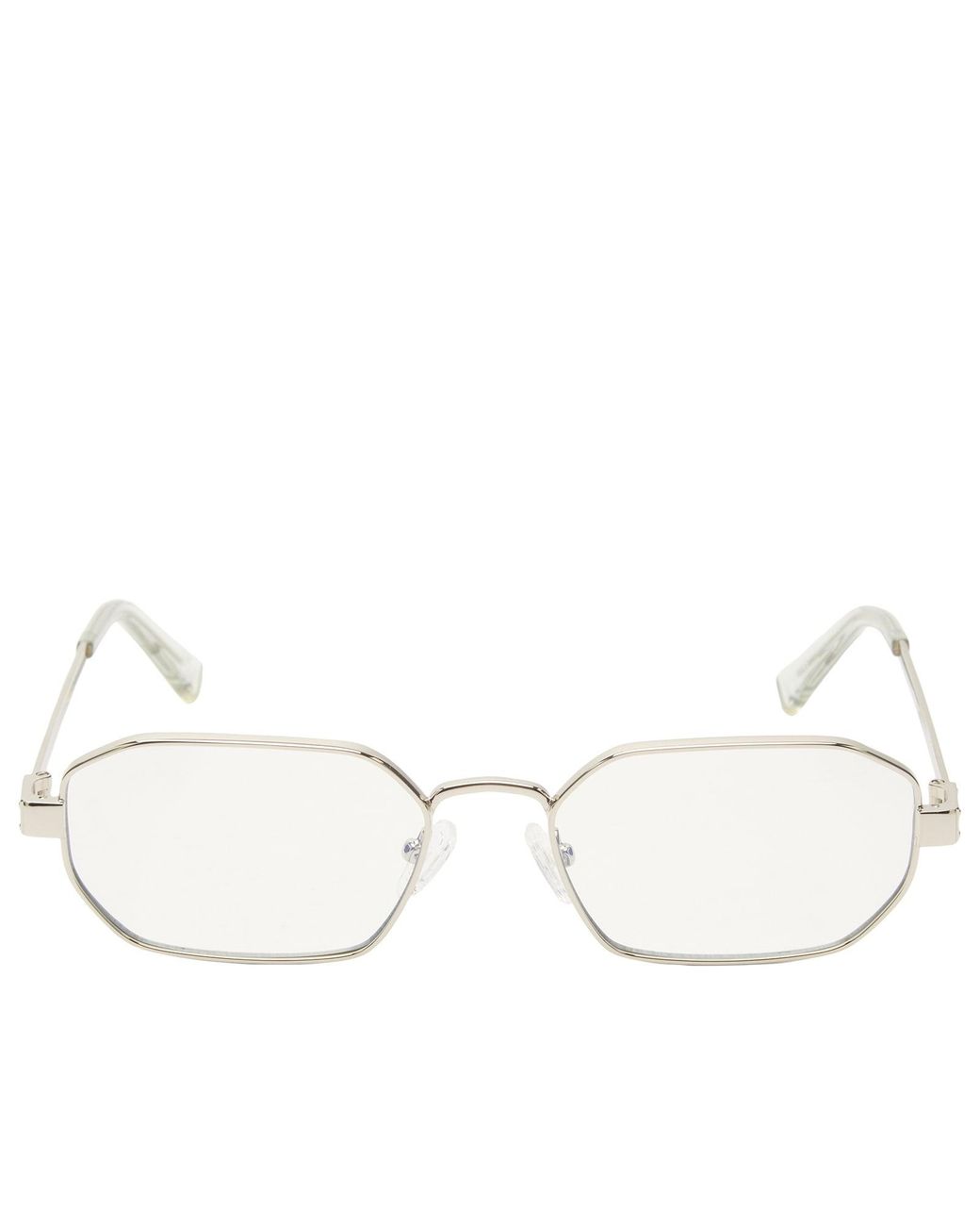 Le Specs White Mythic Light Optical Glasses