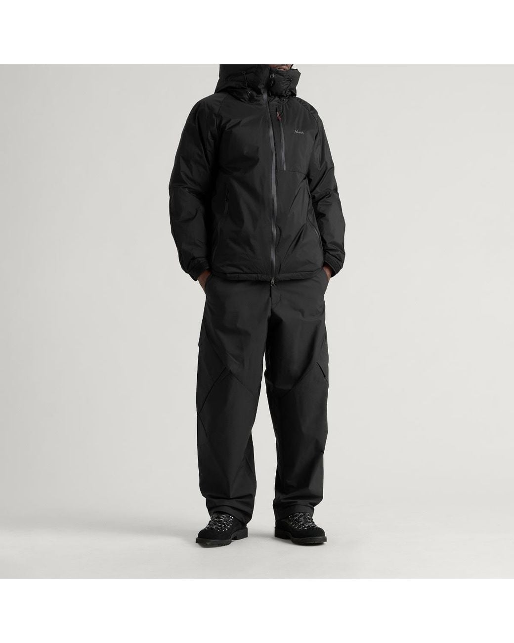 NANGA Black Aurora Tex Down Jacket for men