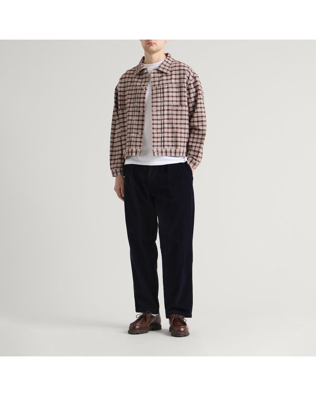 Service Works Blue Fine Cord Part Timer Pants for men