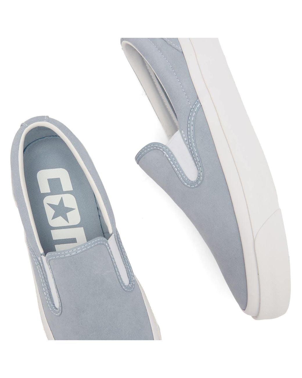 White Simple Strar Converse One Star Cc Slip Pro Sneakers in White for Men | Lyst