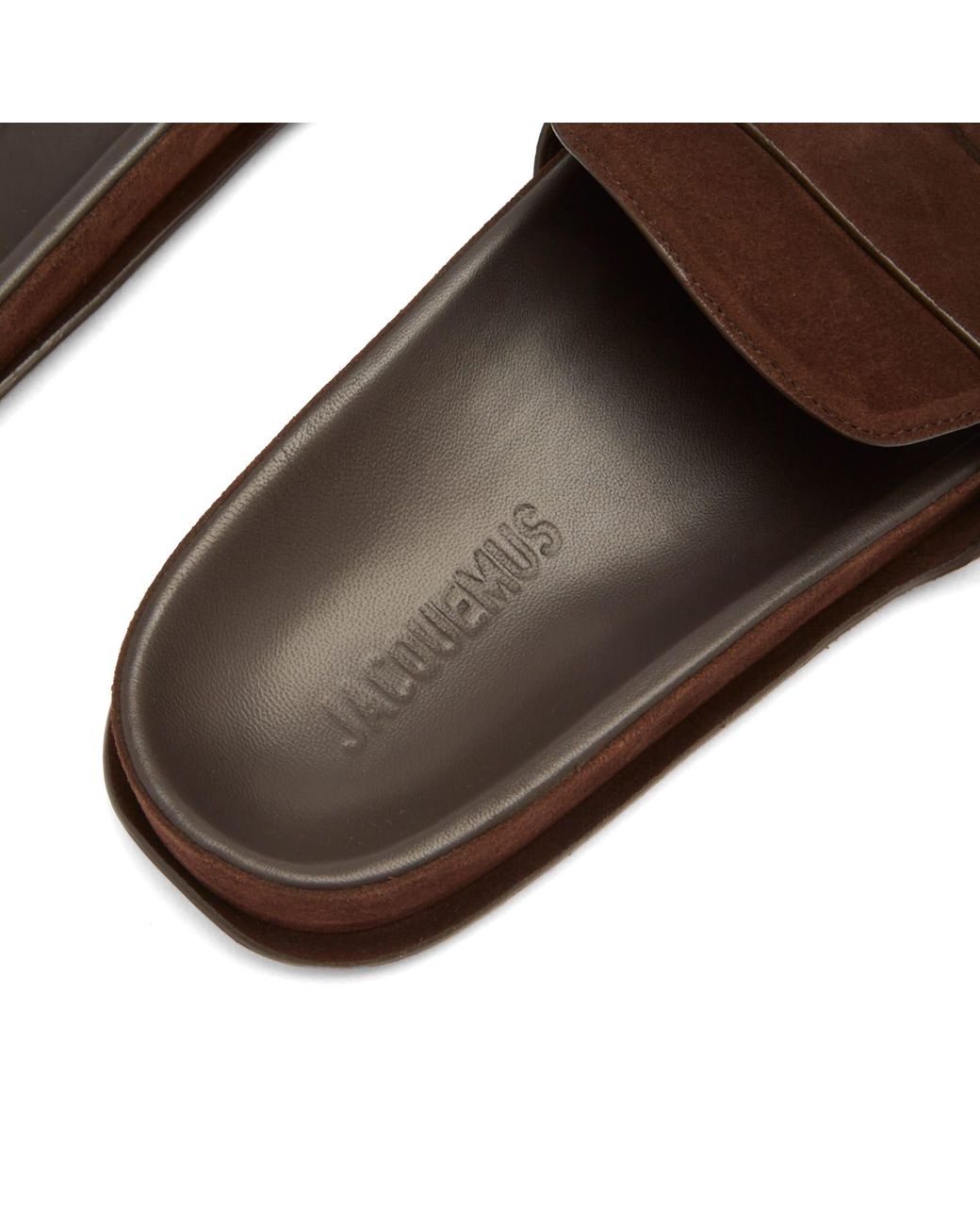サンダル・ミュール JACQUEMUS 'Les Sandales Mocassin' sandals Brown JACQUEMUS - Mocassin sandals | Leam Roma - Luxury Shopping