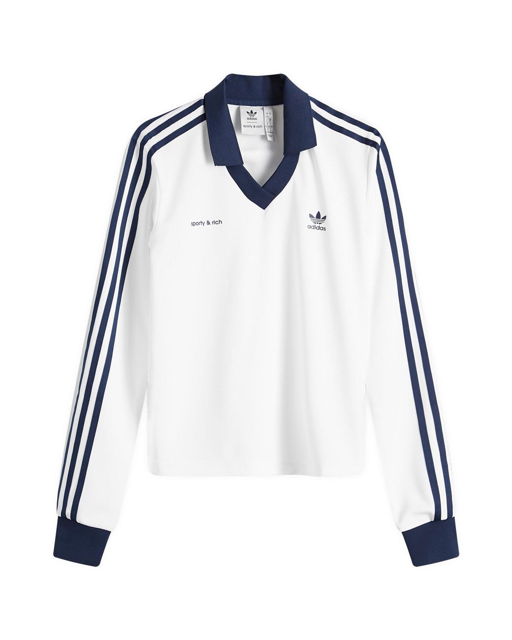 SPORTY & RICH 長袖サッカー ジャージ adidas Originals - adidas × sporty & rich 長袖サッカー