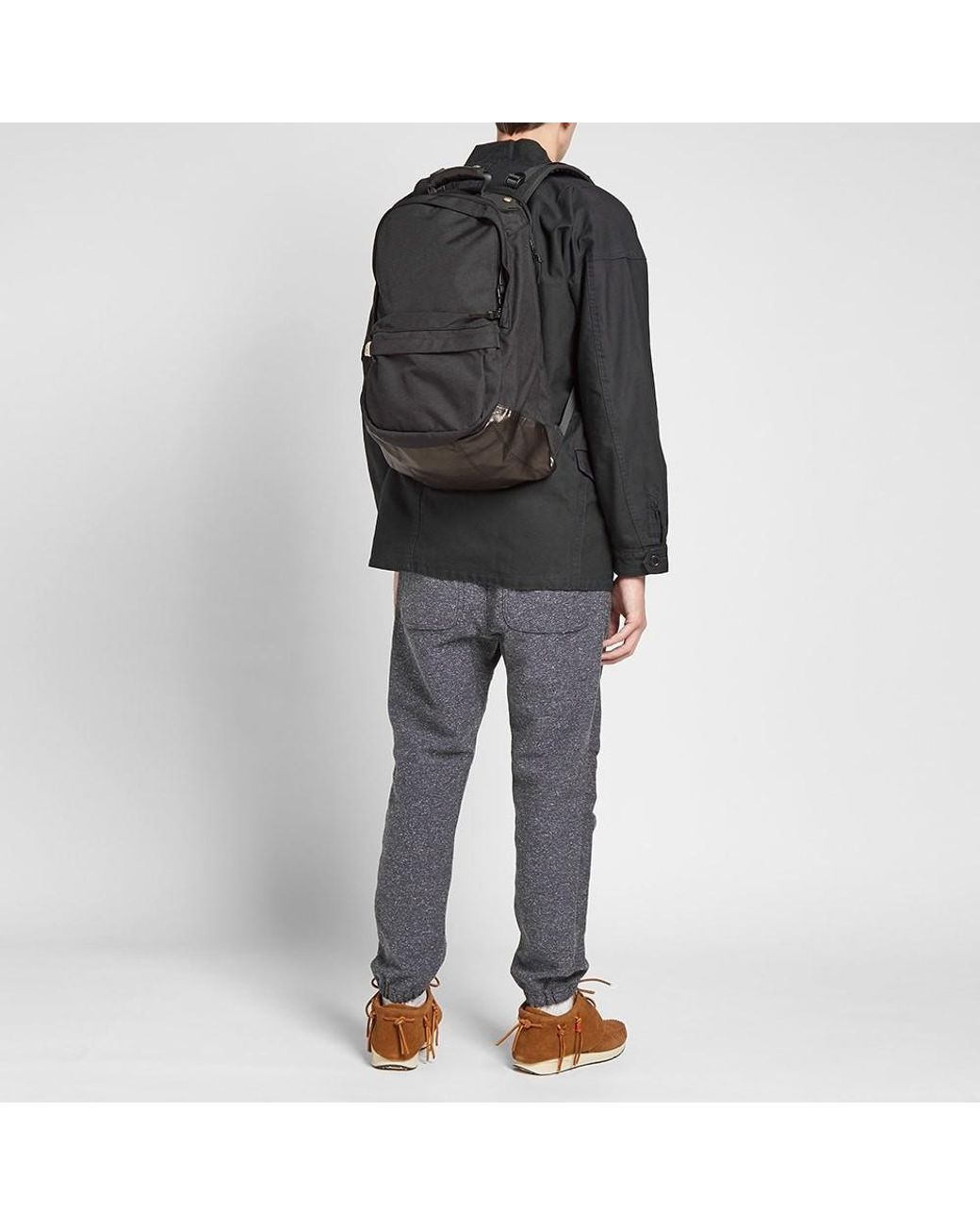 Visvim Men's Black 22l Cordura Fr Vg L Backpack