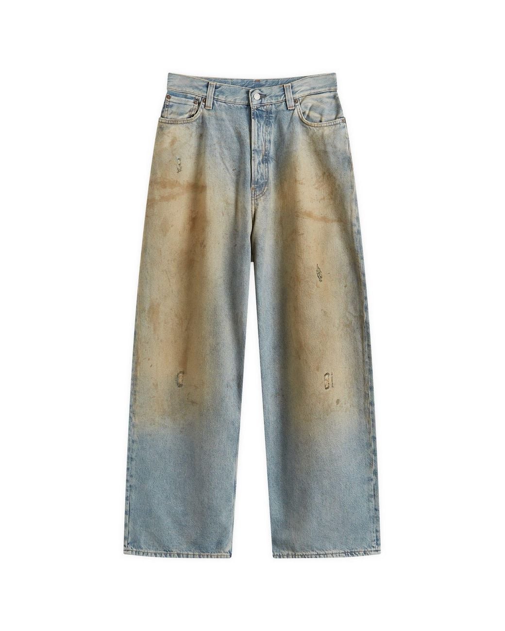 Acne Blue Loose Fit Jeans