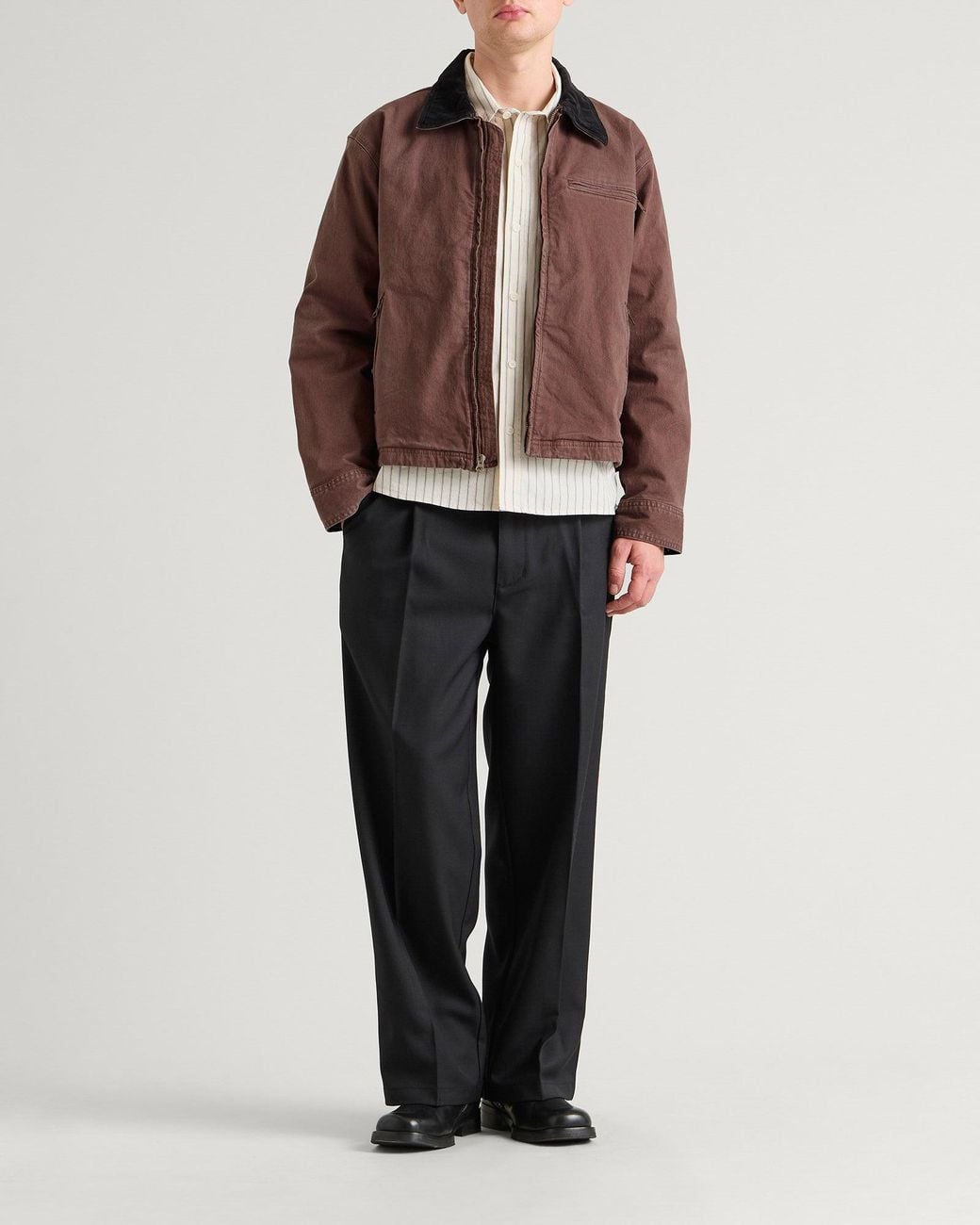 Corridor NYC Brown Utility Jacket for men